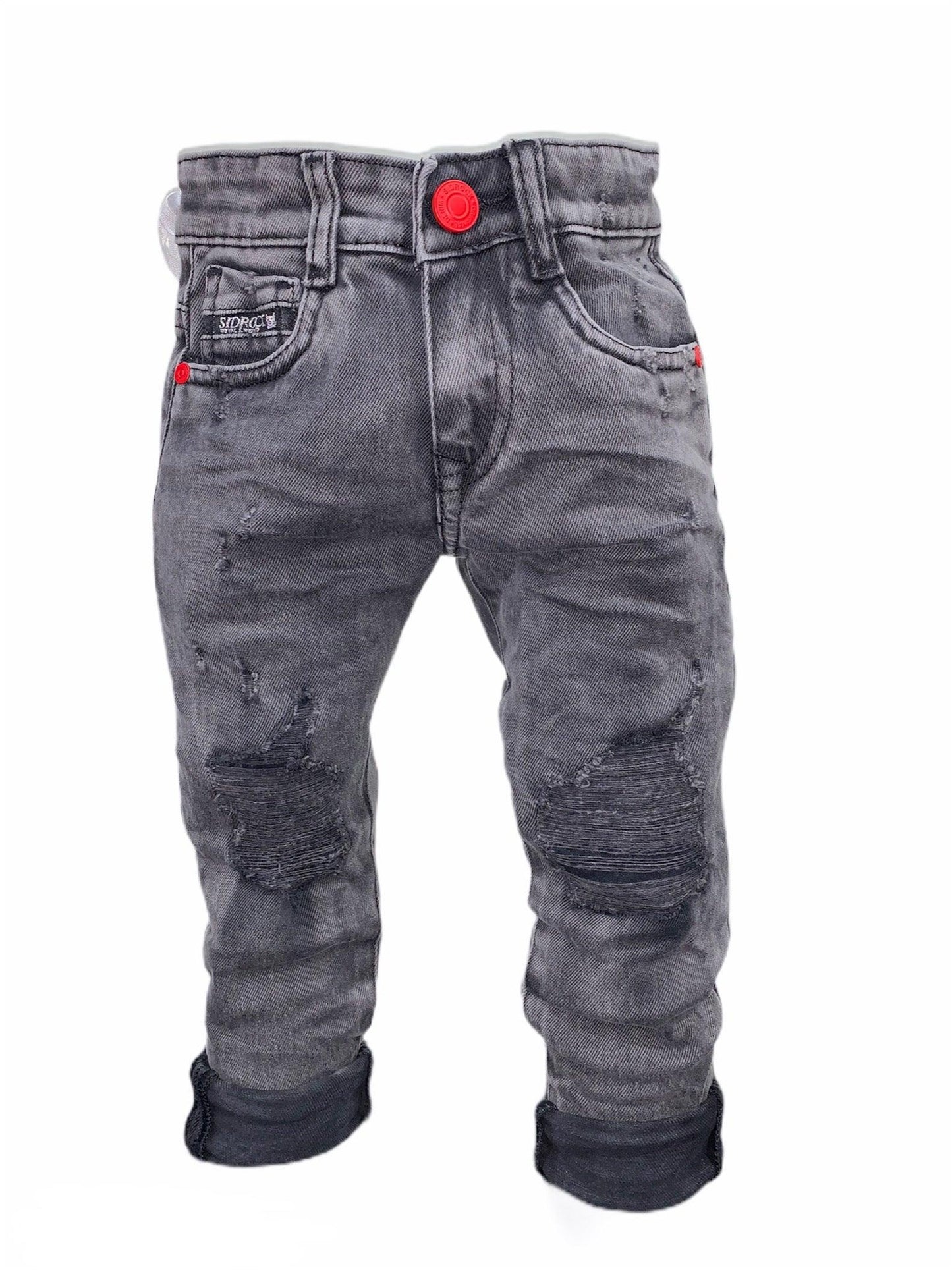 SR144 KIDS JEANS RIPPED. - Denim Republic