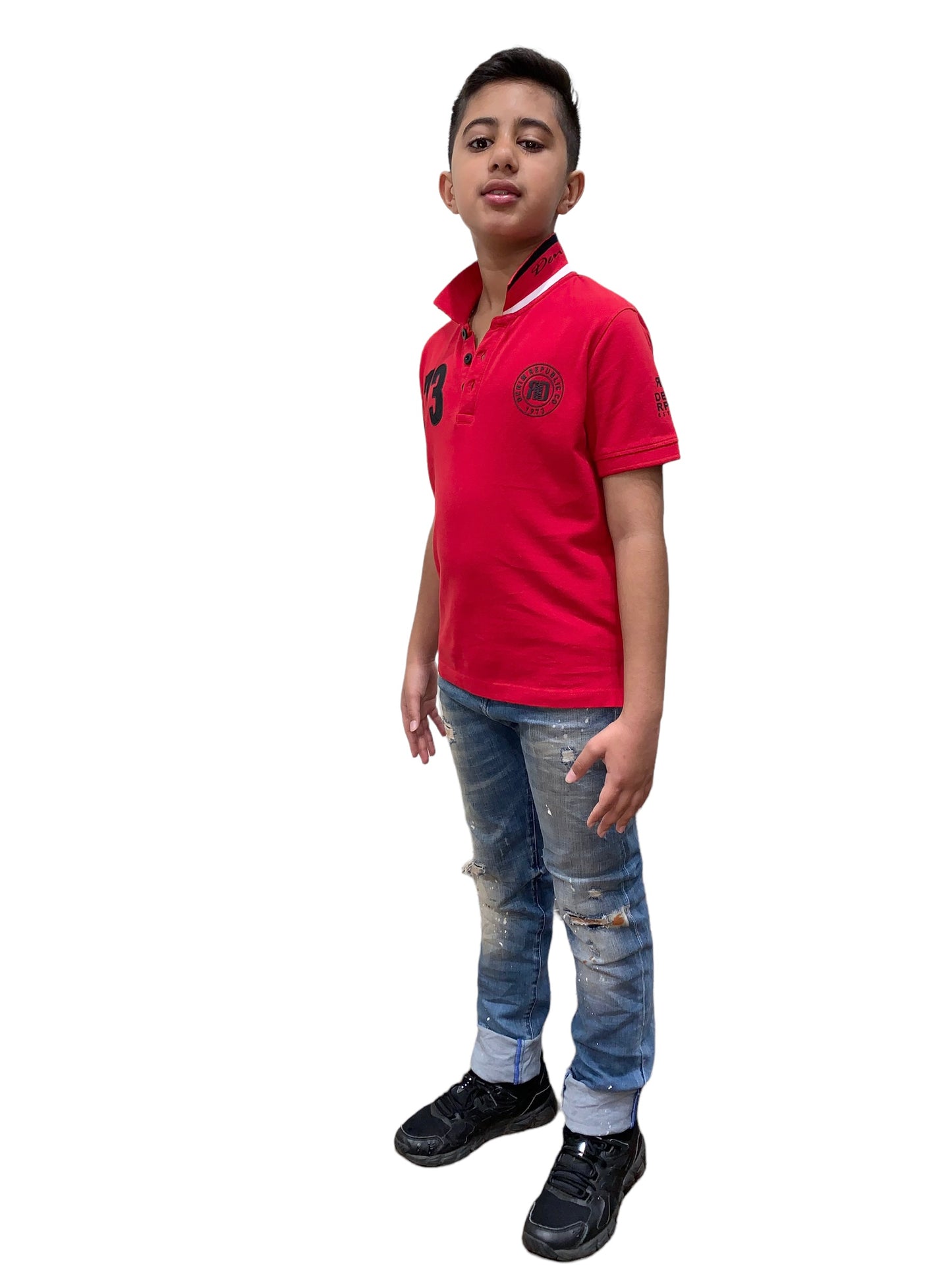 K-PLUTO Polo Kids - Denim Republic