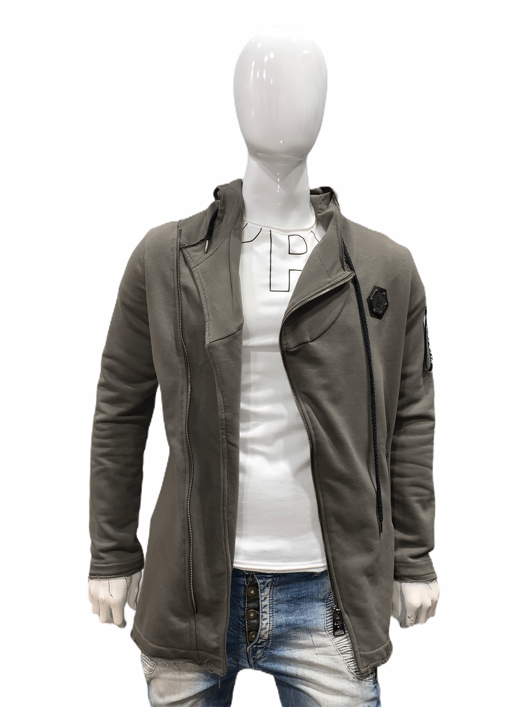 F510 - Long Jacket. - Denim Republic