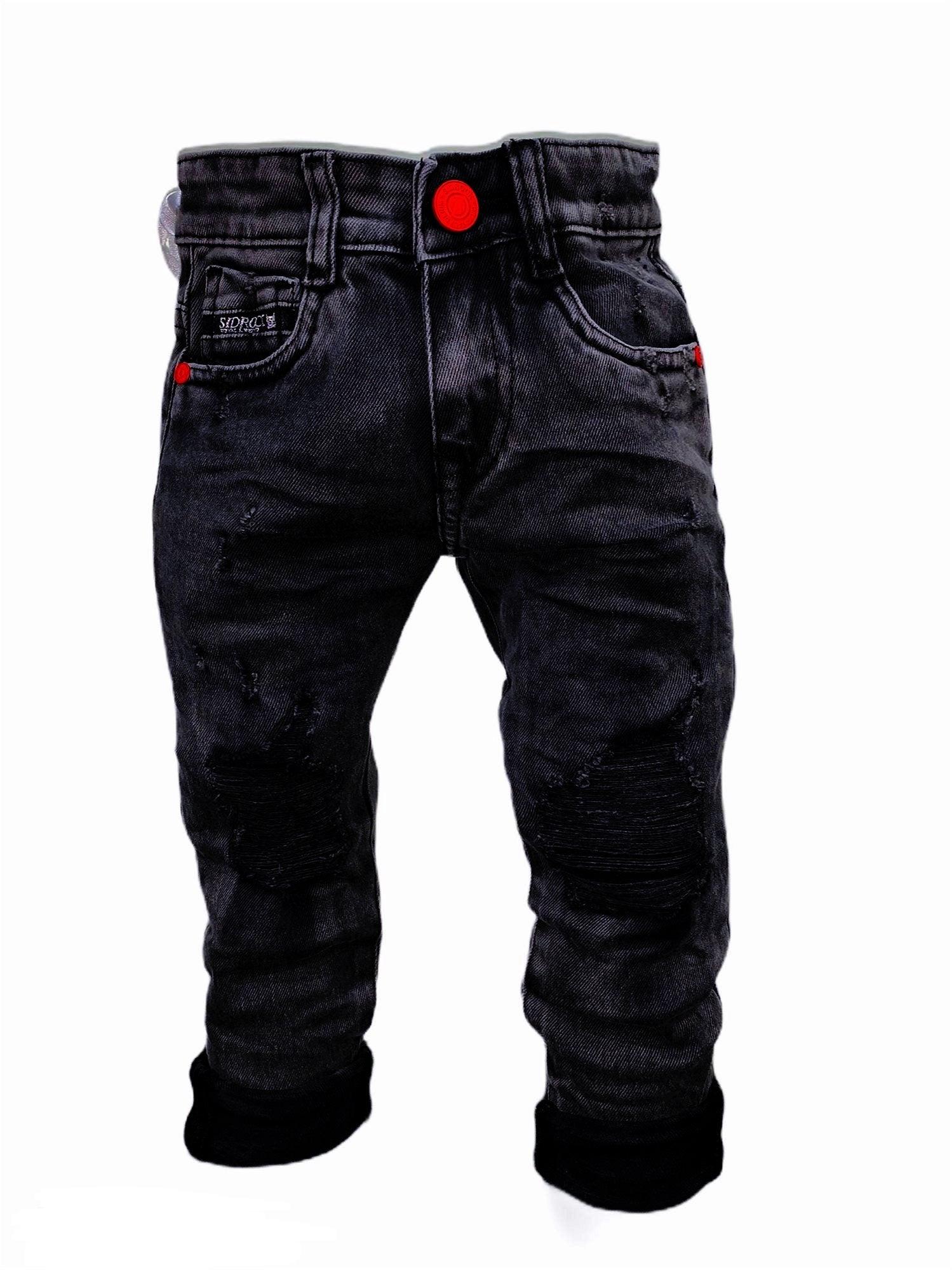 SR144 KIDS JEANS RIPPED. - Denim Republic