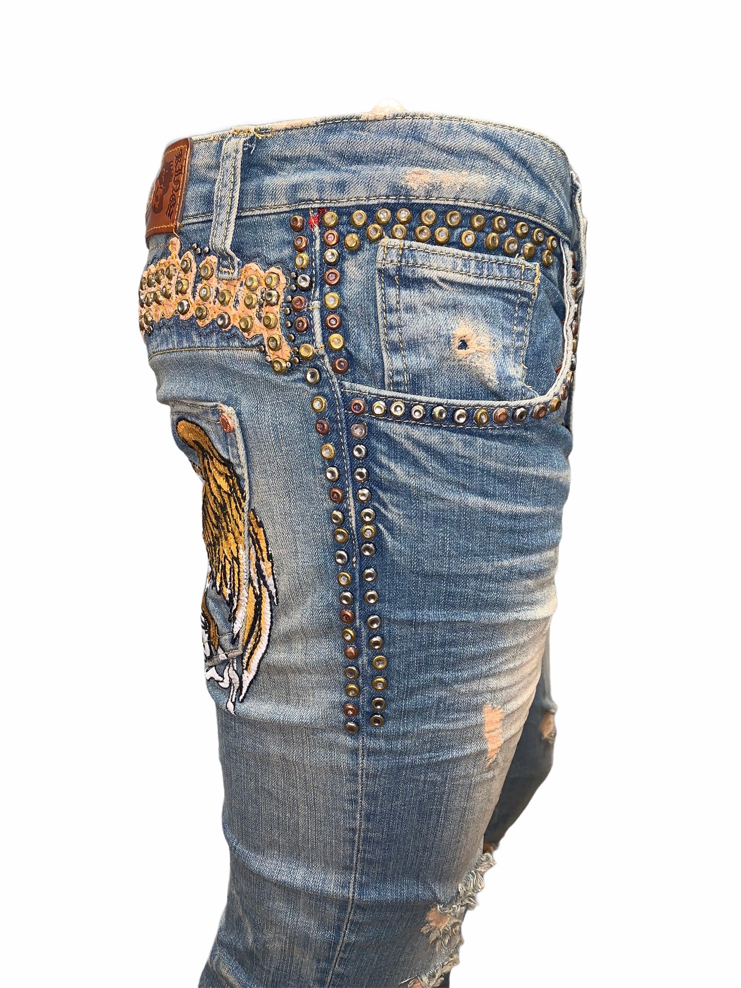 1391 EMB. EAGLE JEANS MENS - Denim Republic