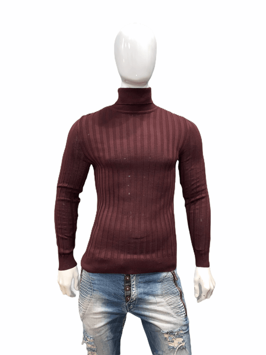 3520 Turtle Neck Knit. - Denim Republic