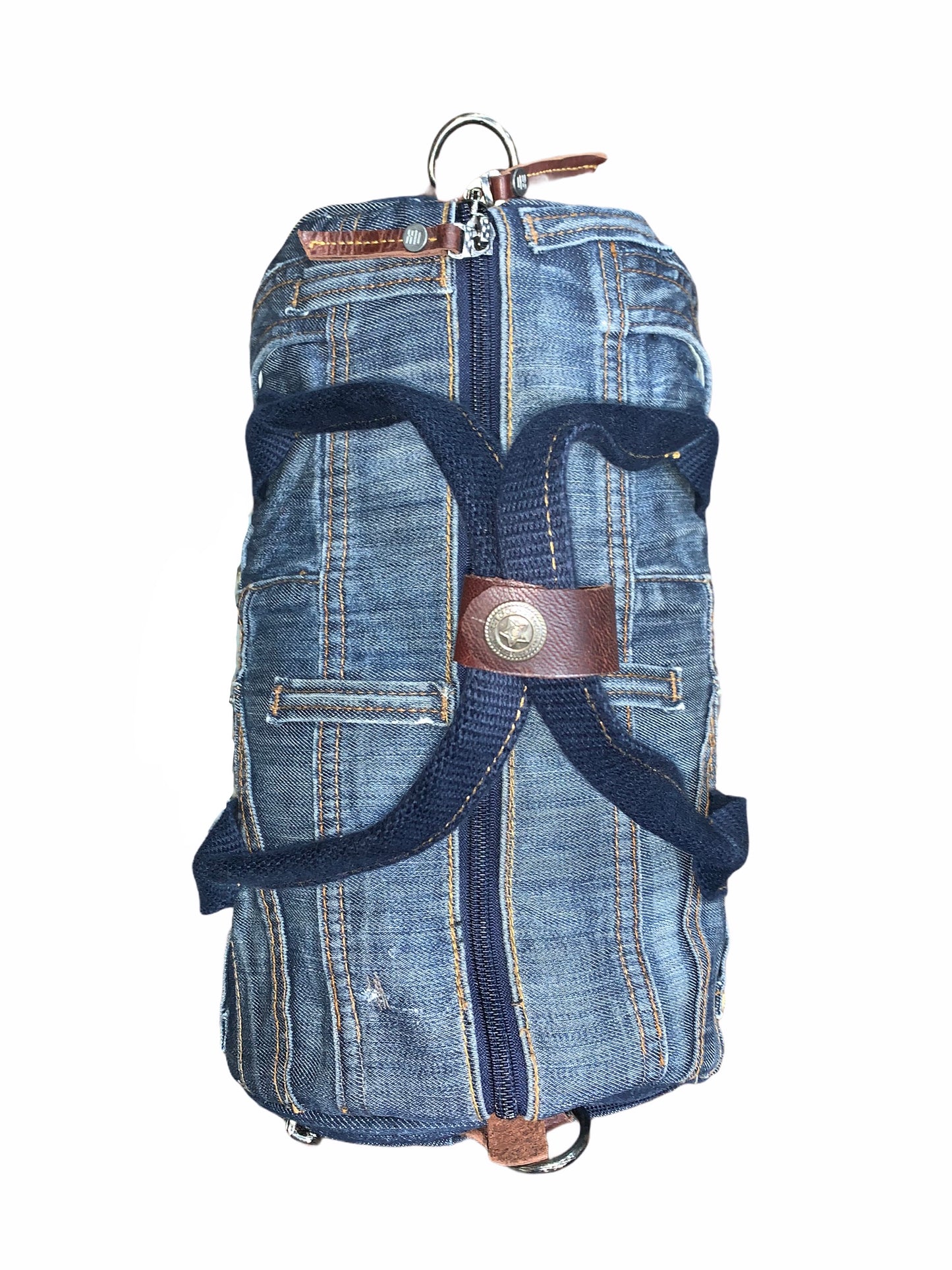 Denim Duffle BAGS-10 BIG Duffle #D17-2460 - Denim Republic