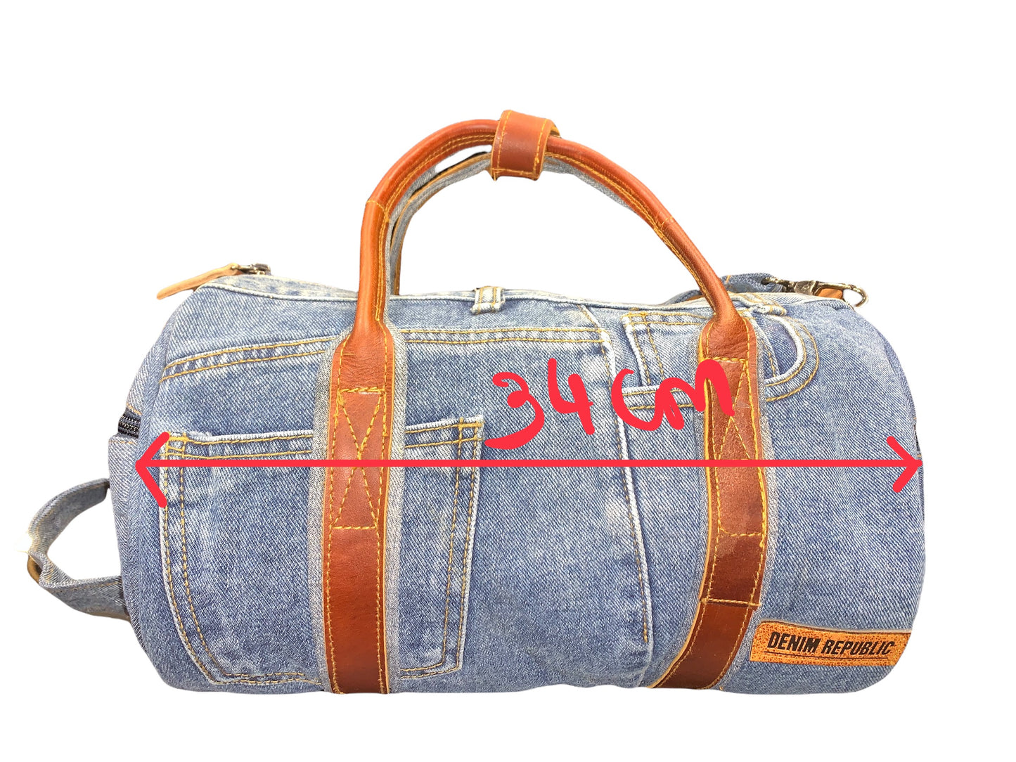 Denim Duffle BAGS-02 Medium - Denim Republic