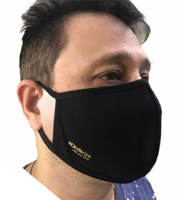 WONDERIZE Reusable / Protective / Washable / Fitted Face Mask (Highly Breathable)