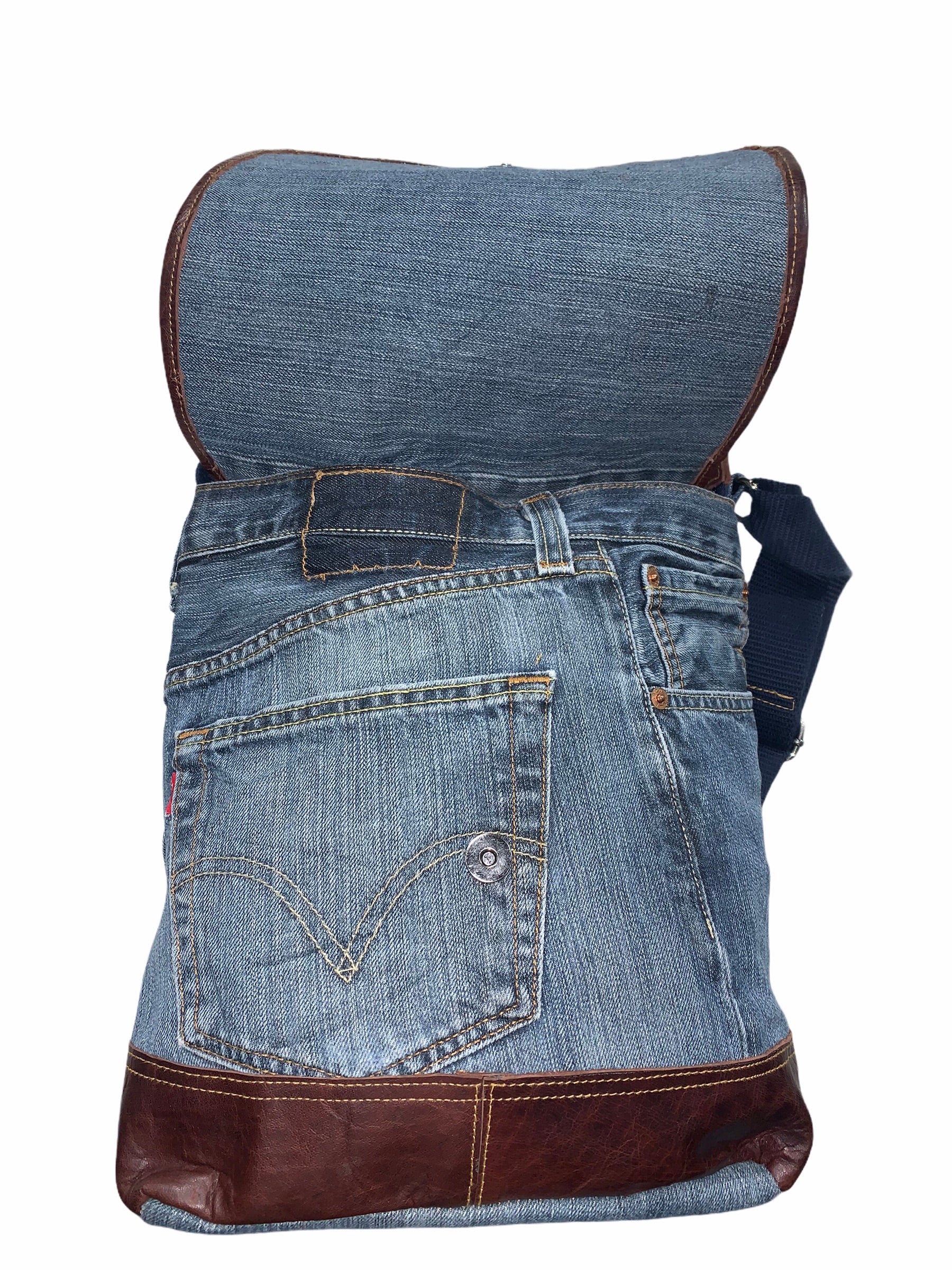 MESSENGER Denim BAGS-11 #D44-1615 - Denim Republic