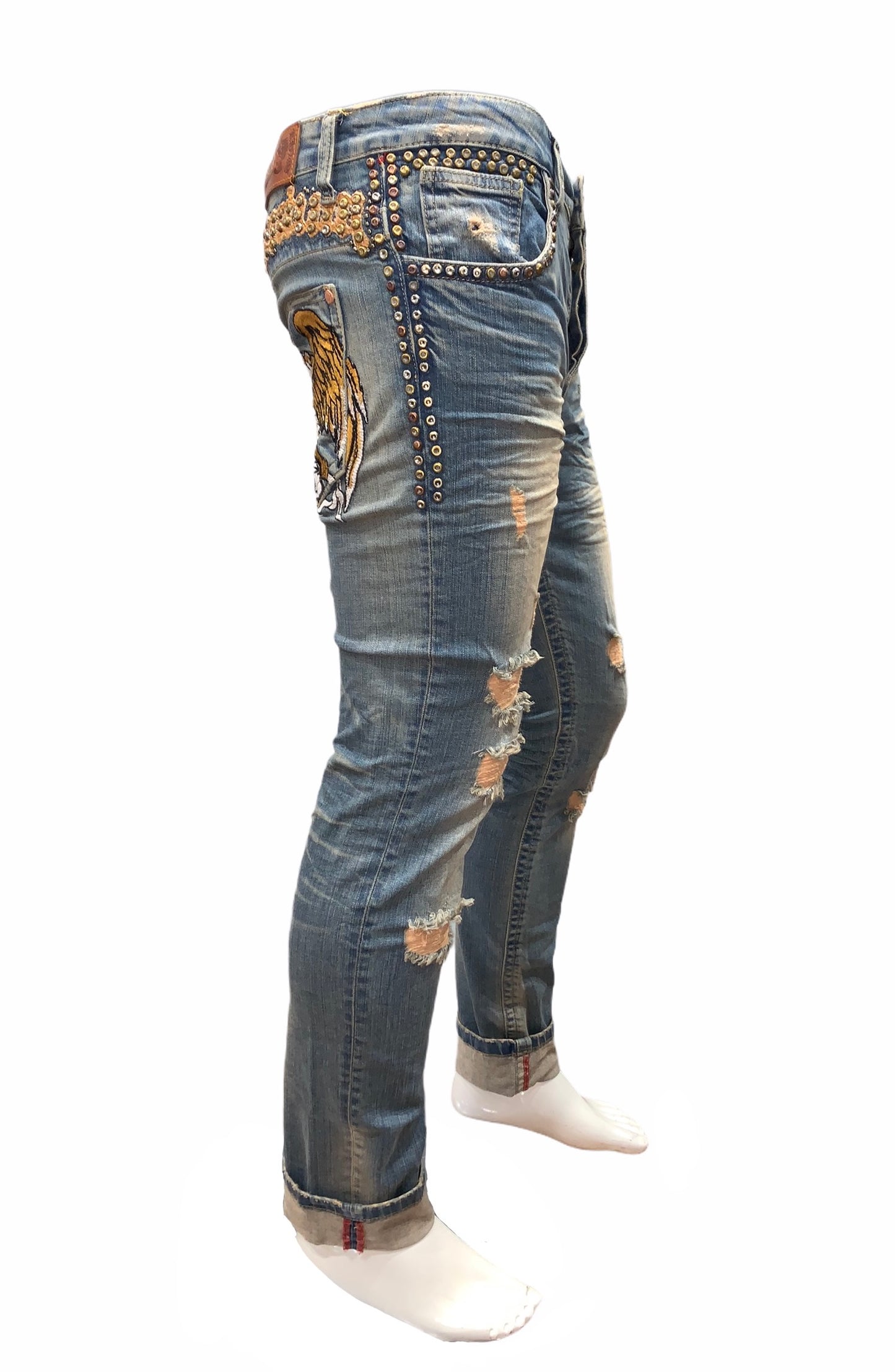 1391 EMB. EAGLE JEANS MENS - Denim Republic