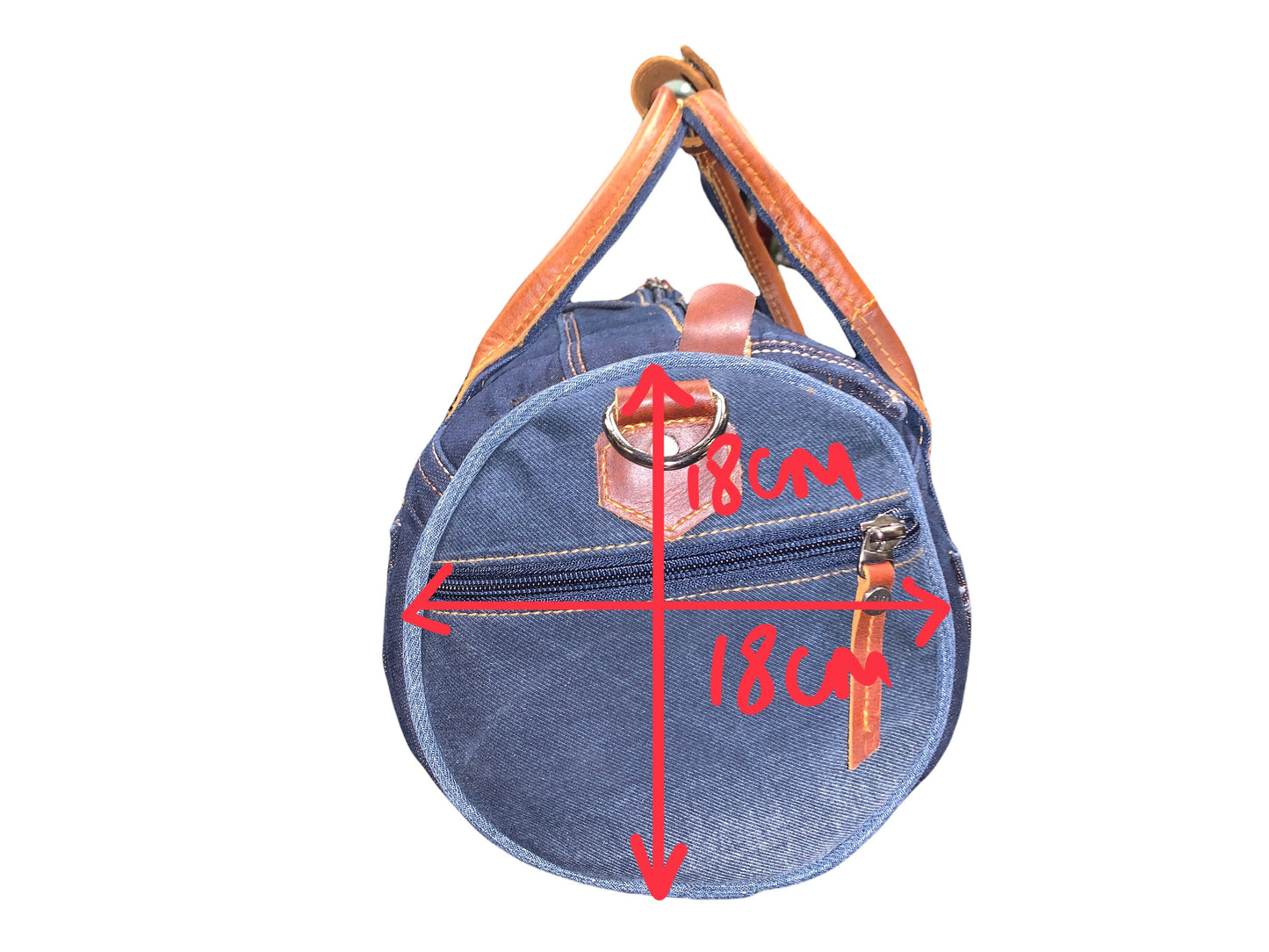 Denim Duffle BAGS-01 Small - Denim Republic