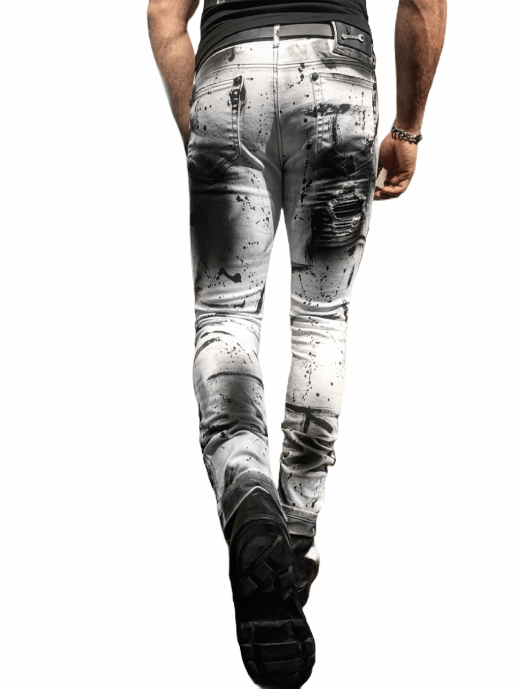 1505-White Kingz Jeans Spray - Denim Republic