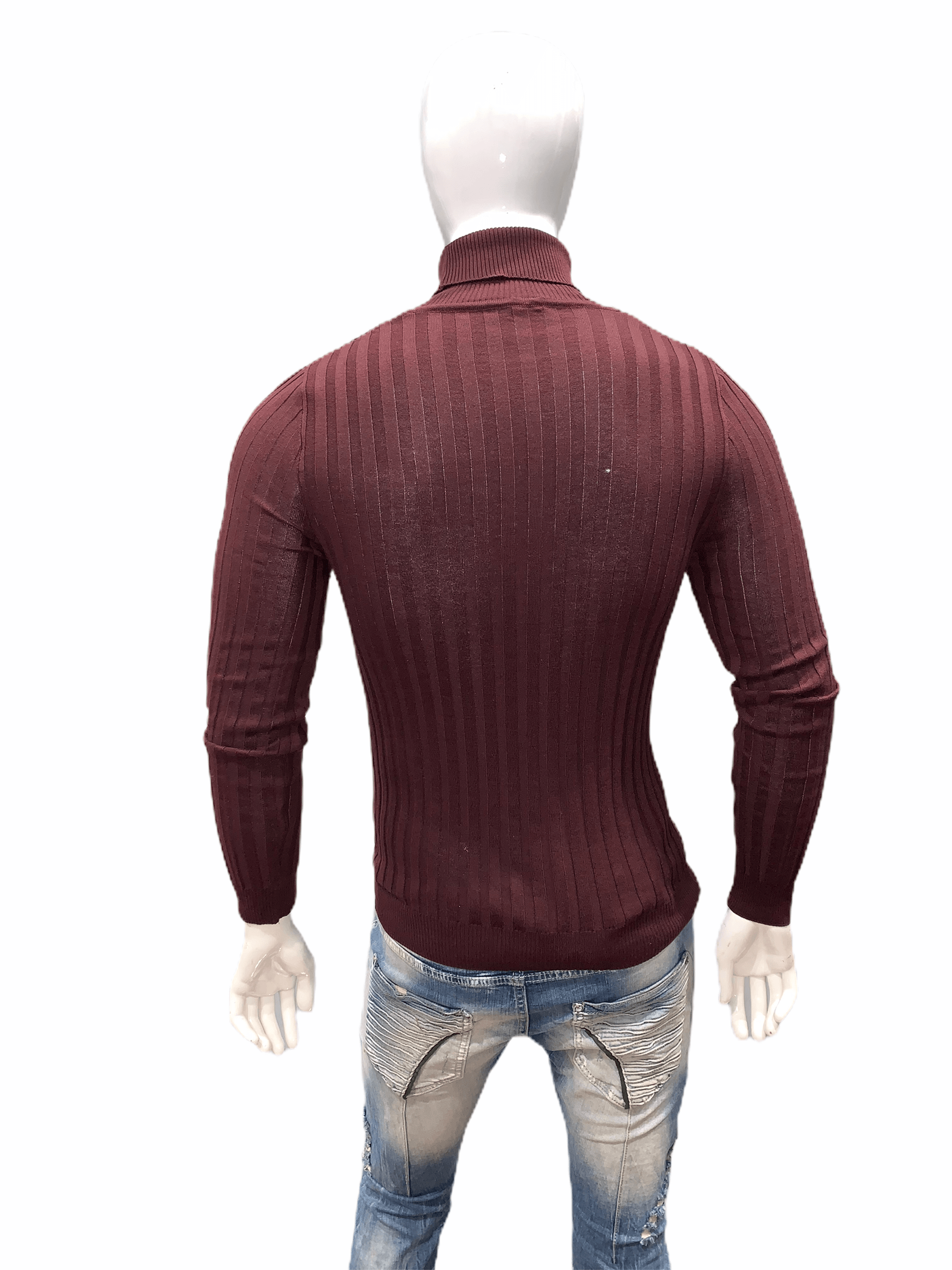 3520 Turtle Neck Knit. - Denim Republic