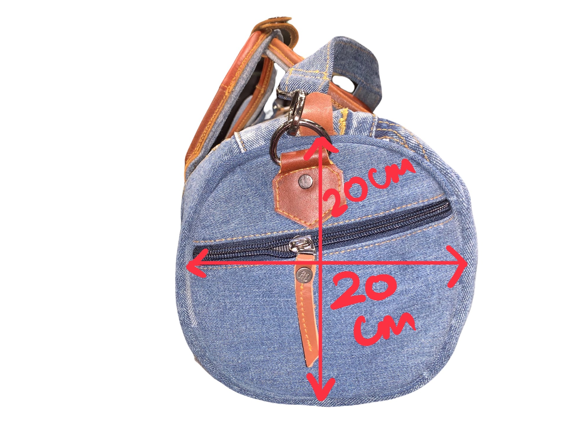 Denim Duffle BAGS-02 Medium - Denim Republic