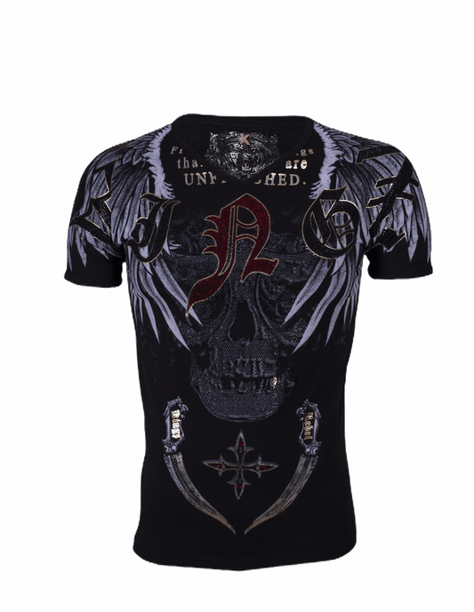 Rhinestone Men's T-shirt #3609 - Denim Republic